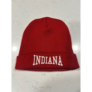 Classic Teaze Red‎ Indiana University Beanie Cap